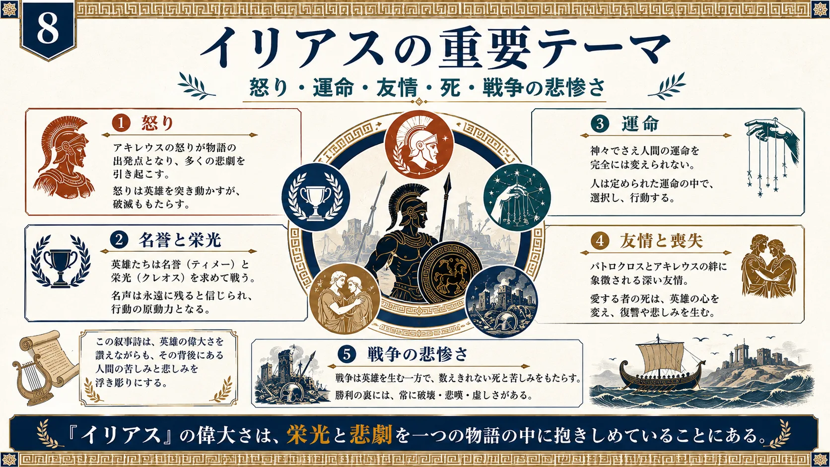 イリアスの重要テーマ