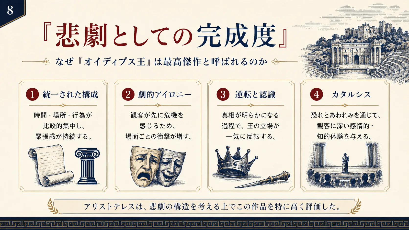 悲劇としての完成度