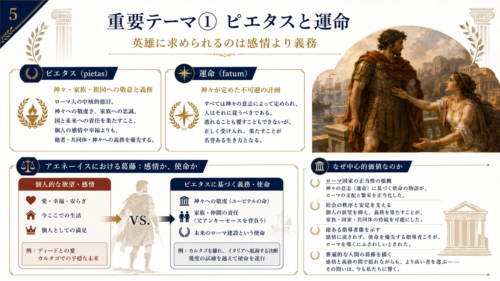 重要テーマ① ピエタスと運命