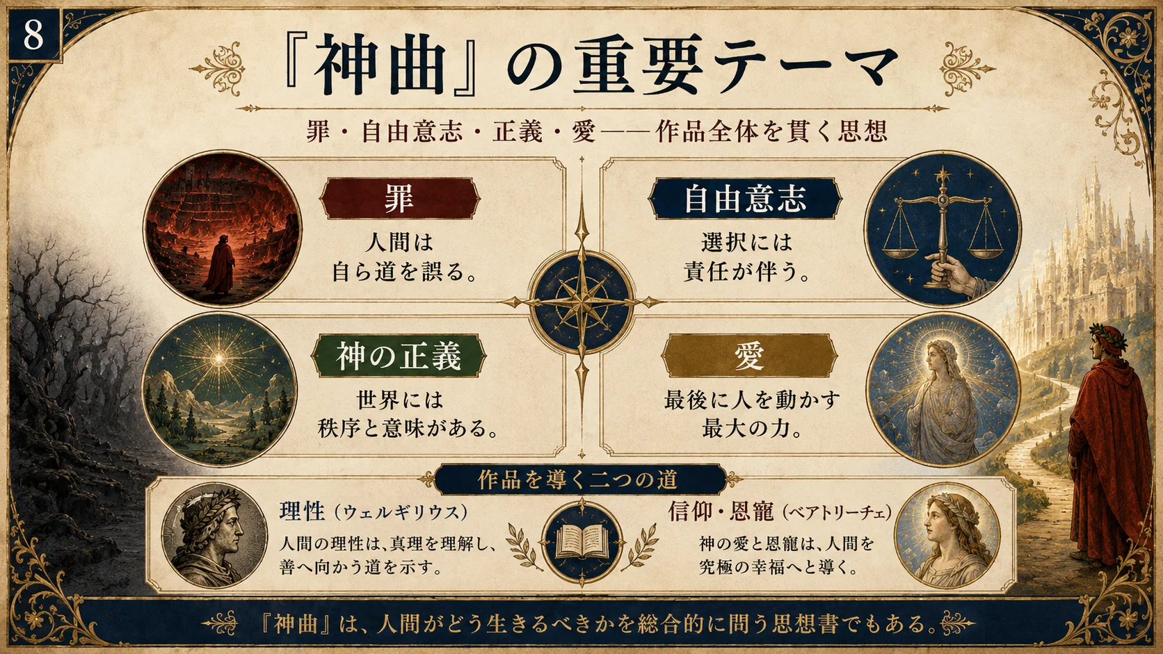 『神曲』の重要テーマ