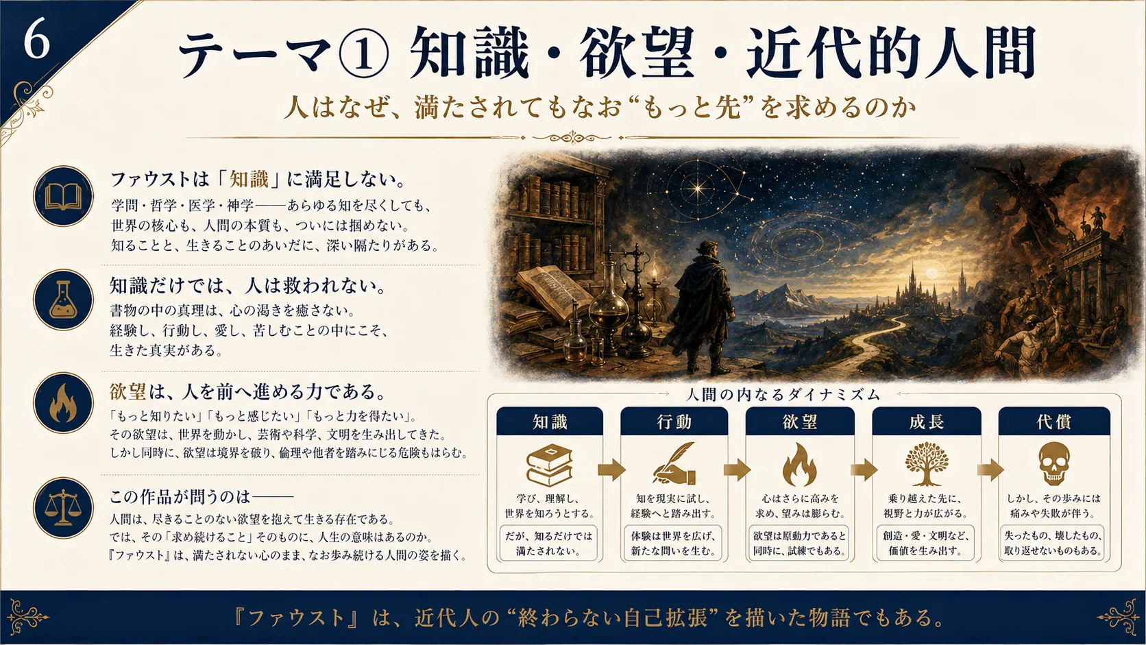 テーマ① 知識・欲望・近代的人間