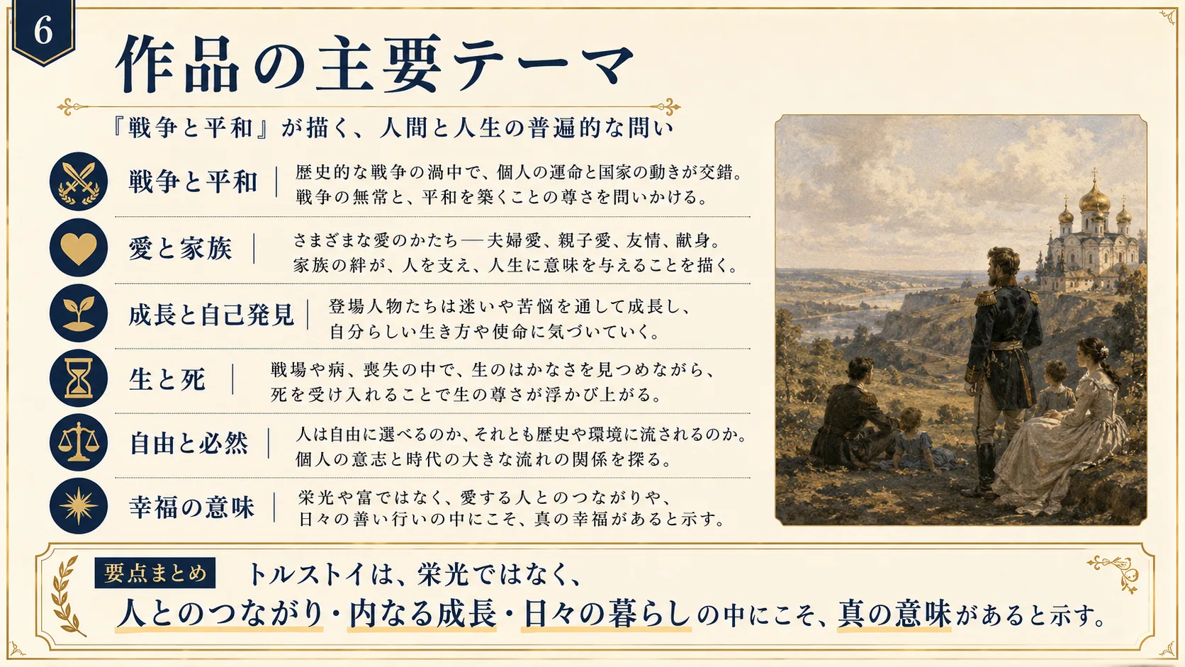 作品の主要テーマ