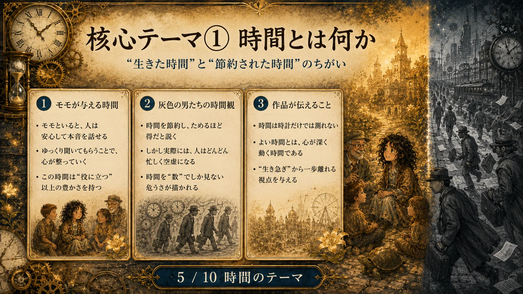 時間のテーマ