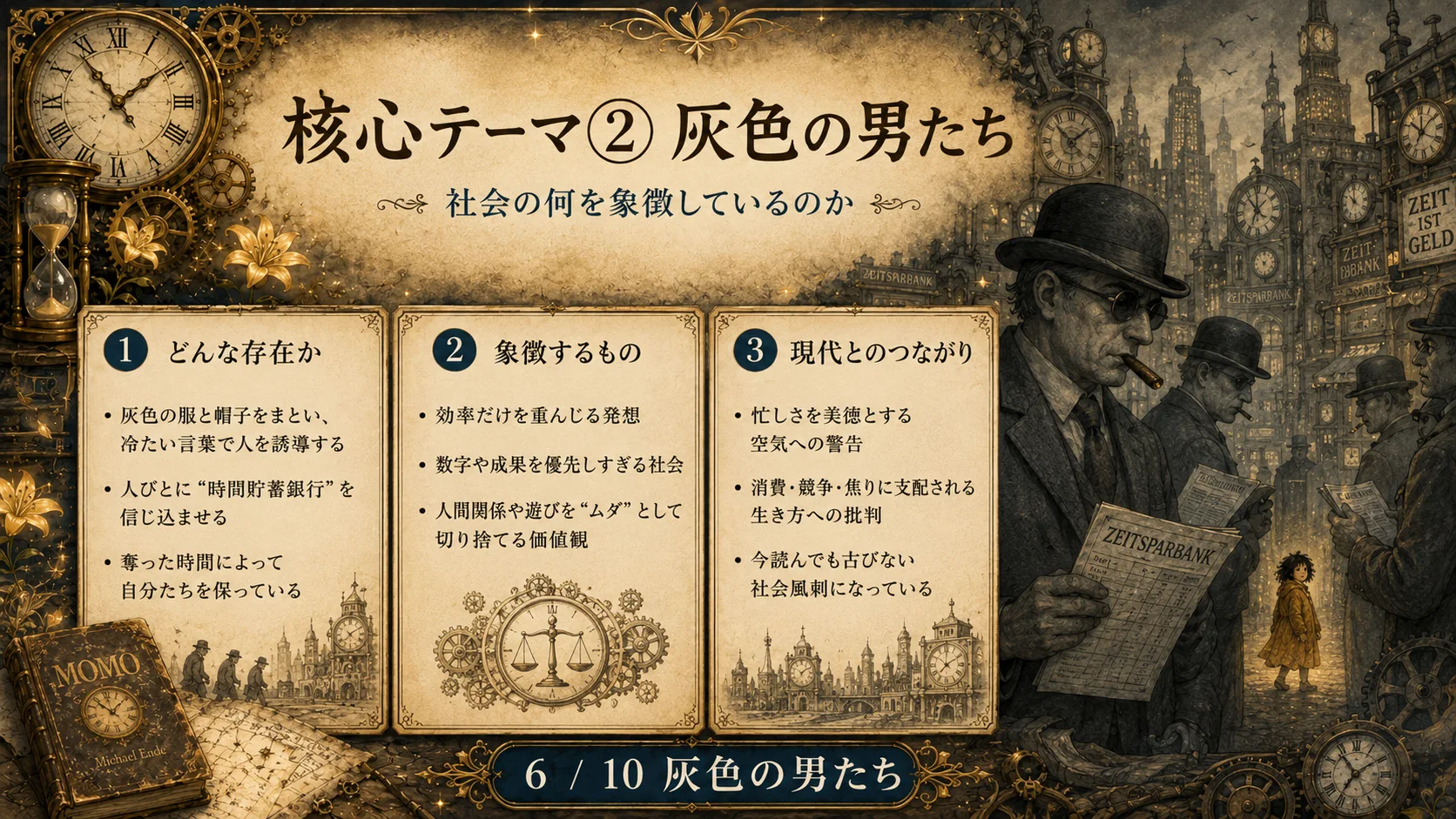 灰色の男たち