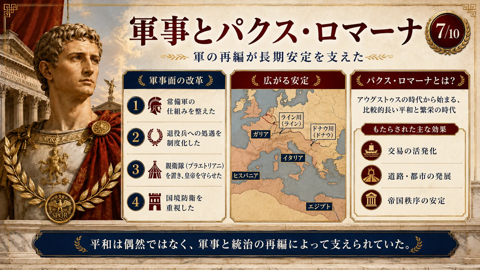 軍事とパクス・ロマーナ