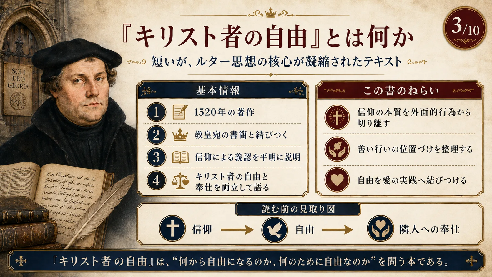 『キリスト者の自由』とは何か