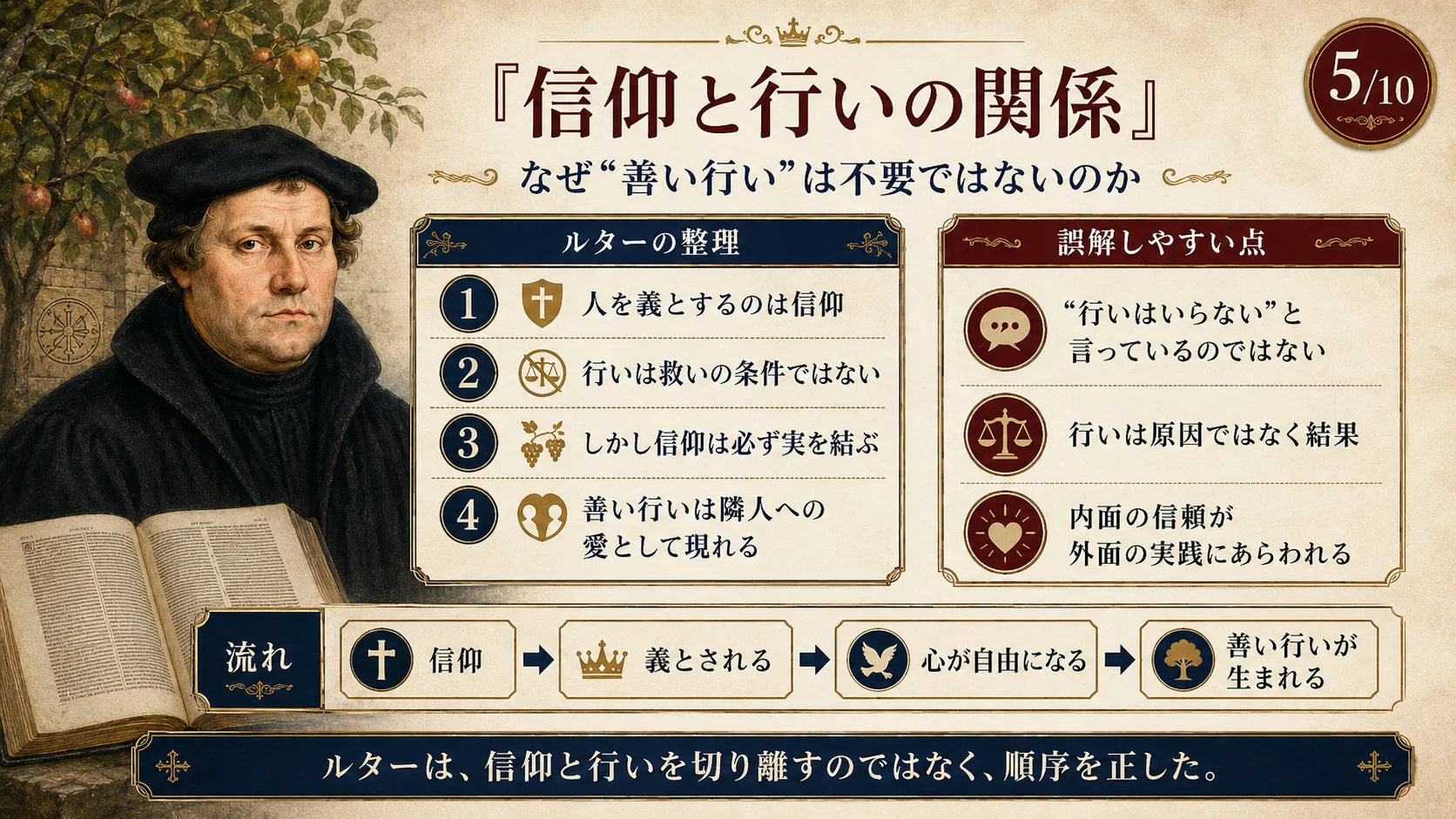 信仰と行いの関係