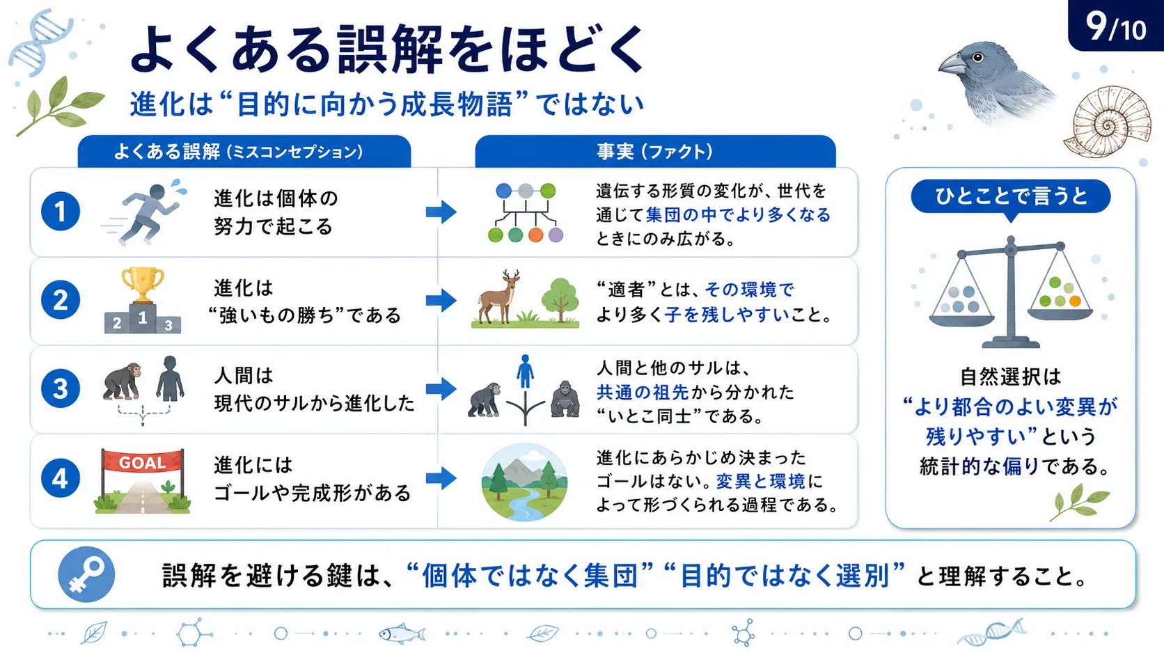 よくある誤解をほどく