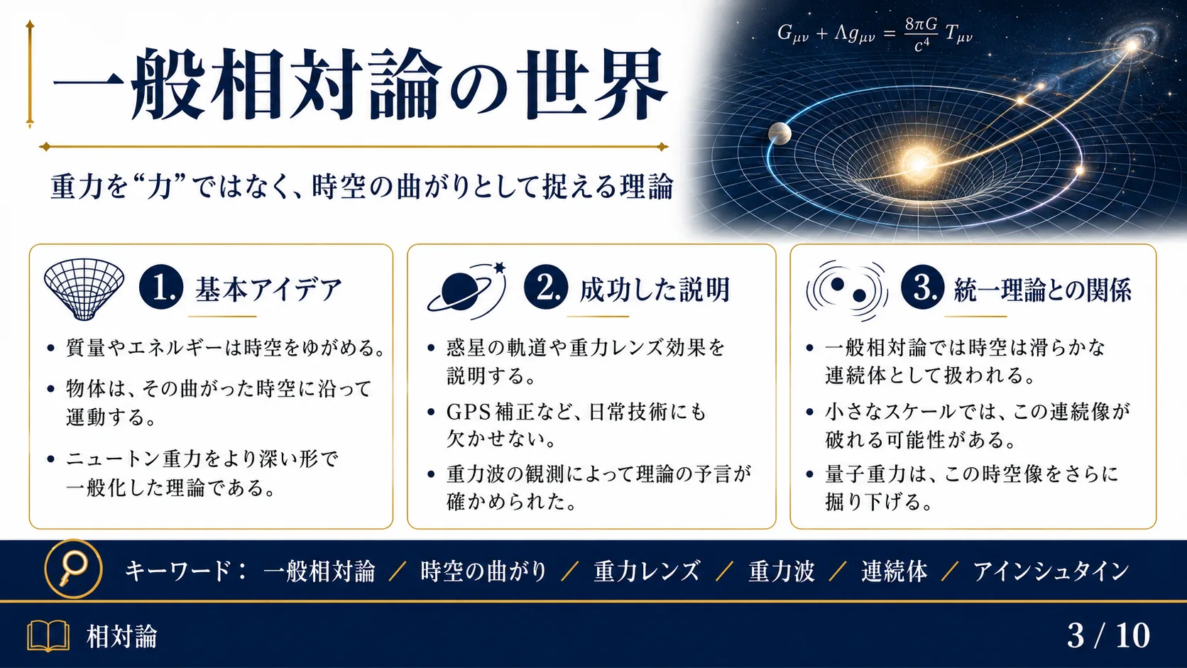 一般相対論の世界