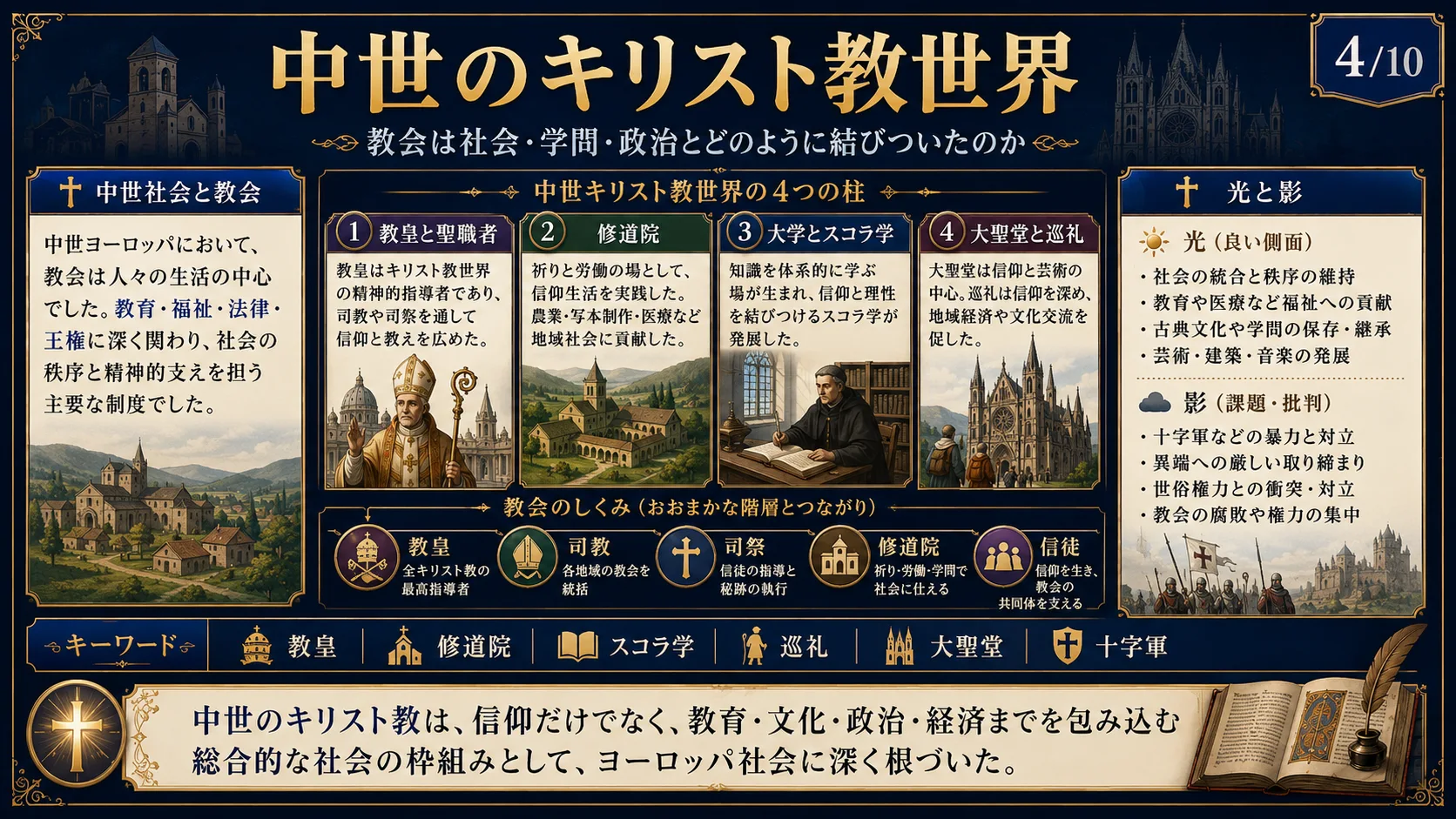 中世のキリスト教世界