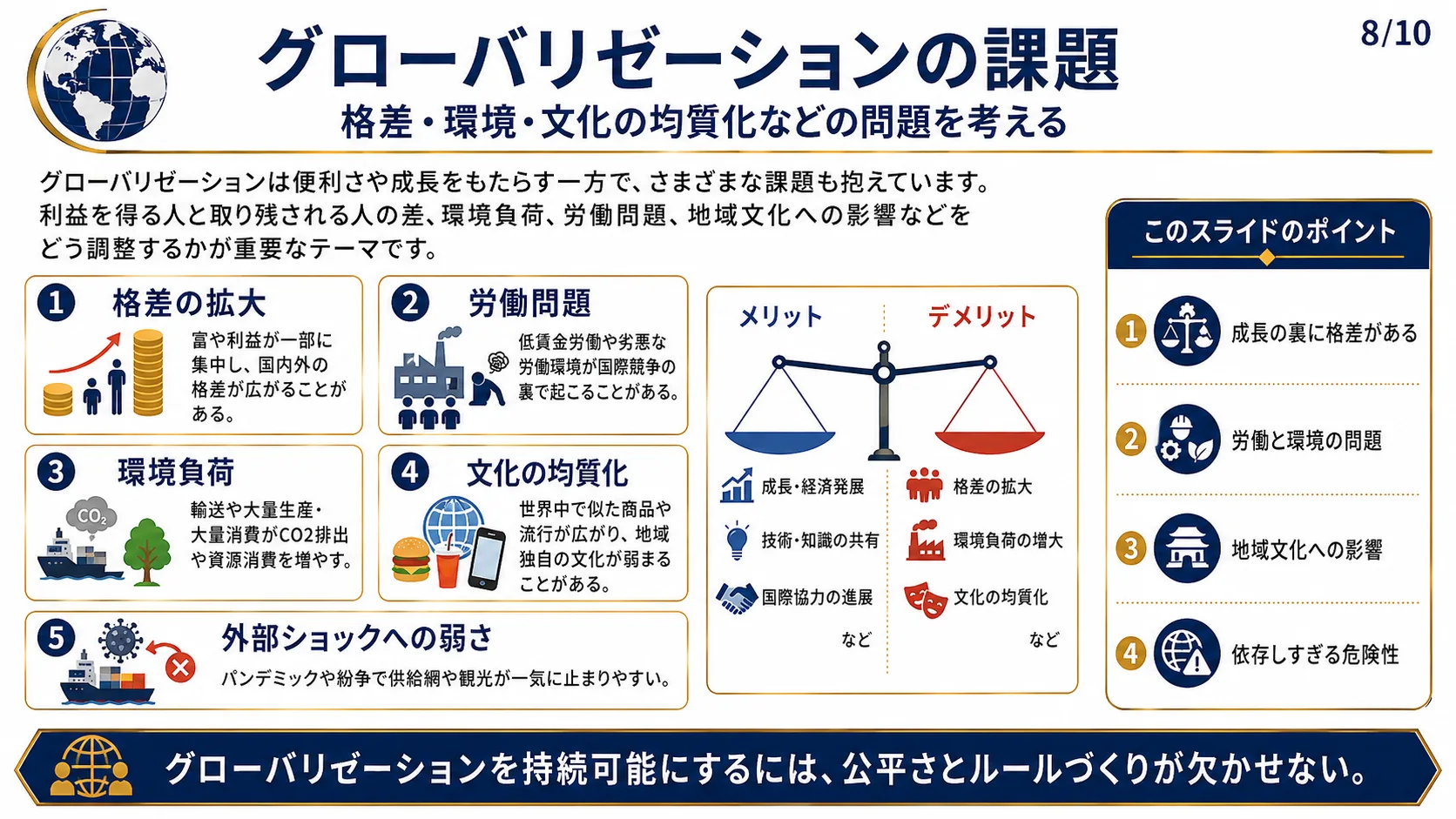 グローバリゼーションの課題