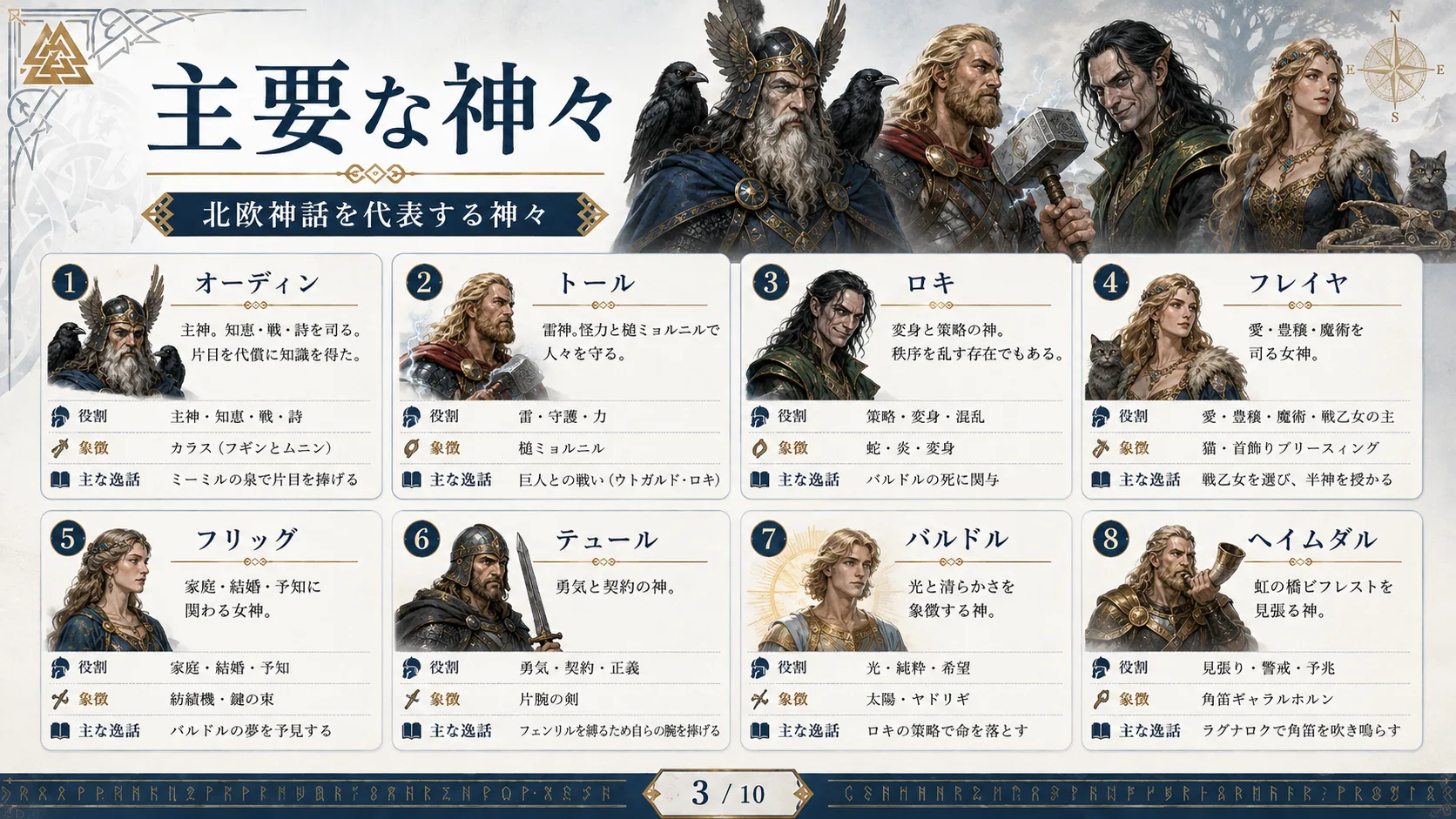 主要な神々