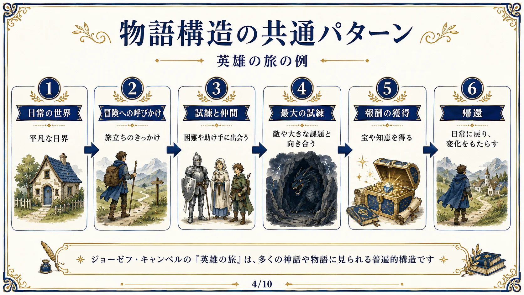 物語構造の共通パターン