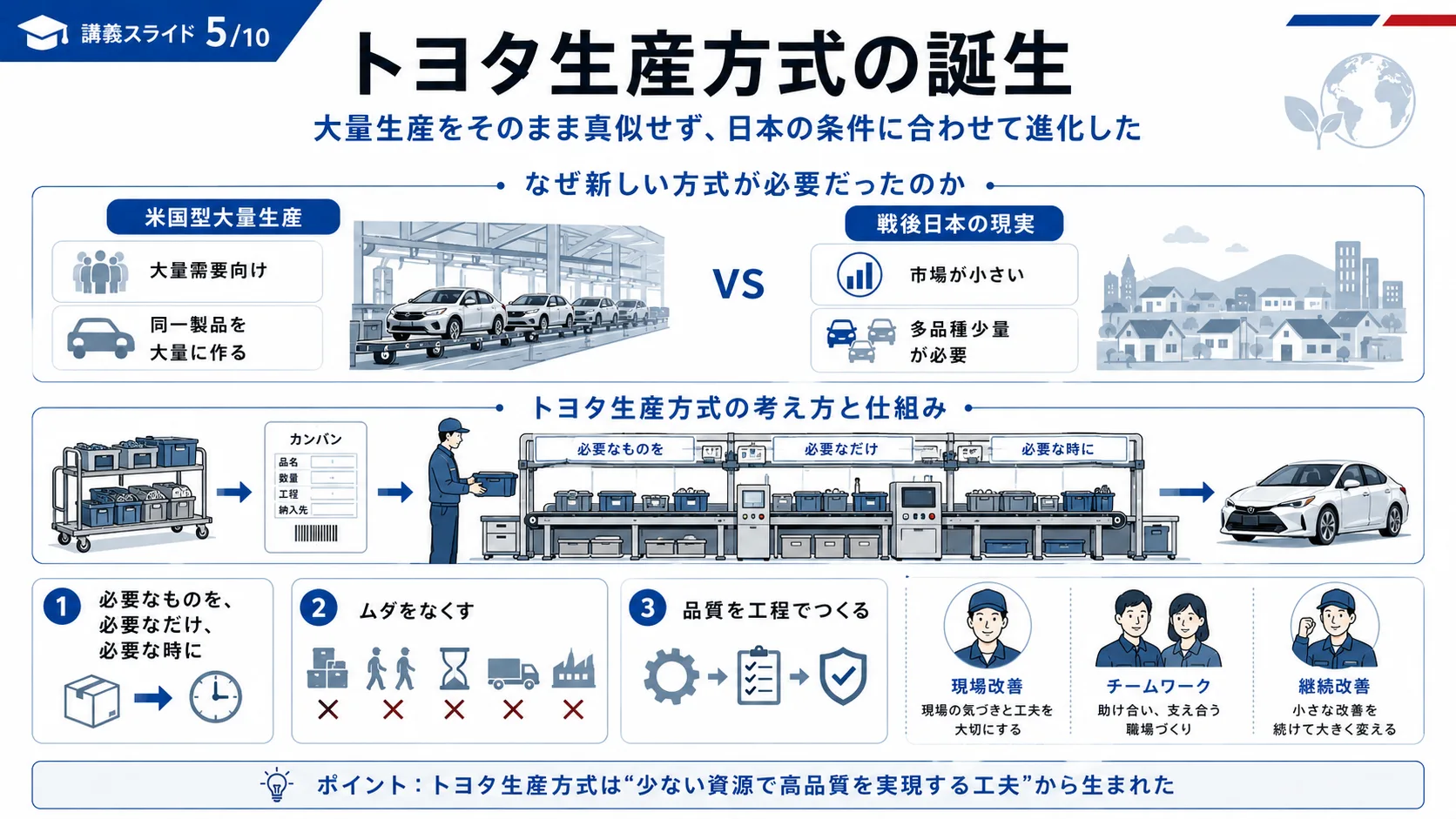 トヨタ生産方式の誕生