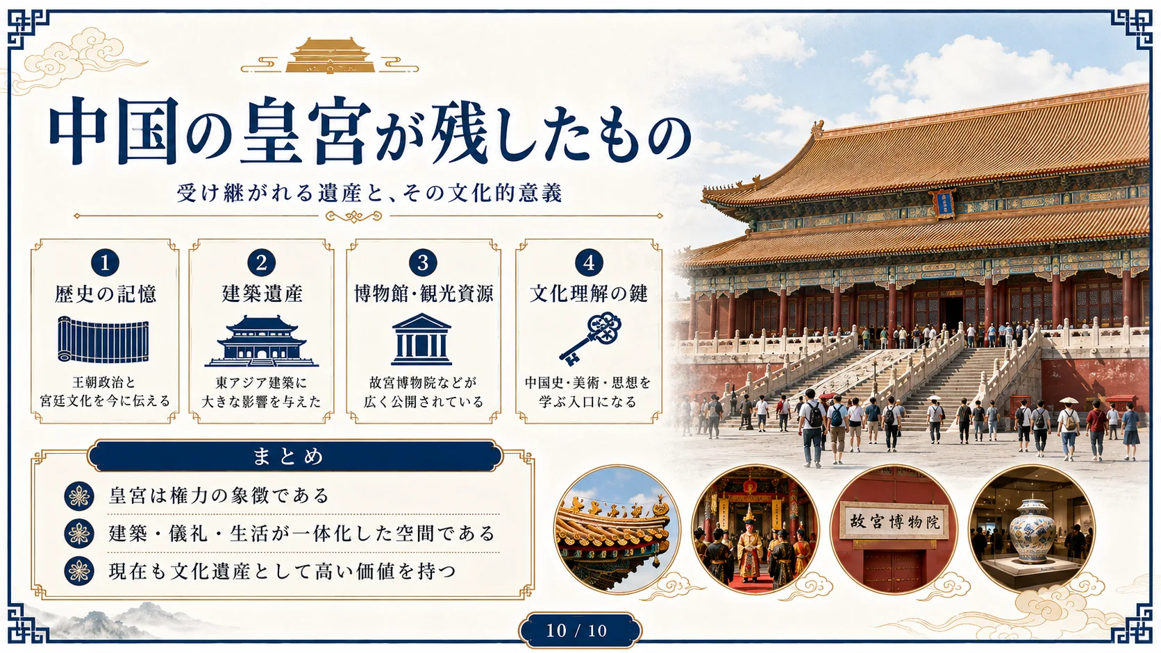 中国の皇宮が残したもの