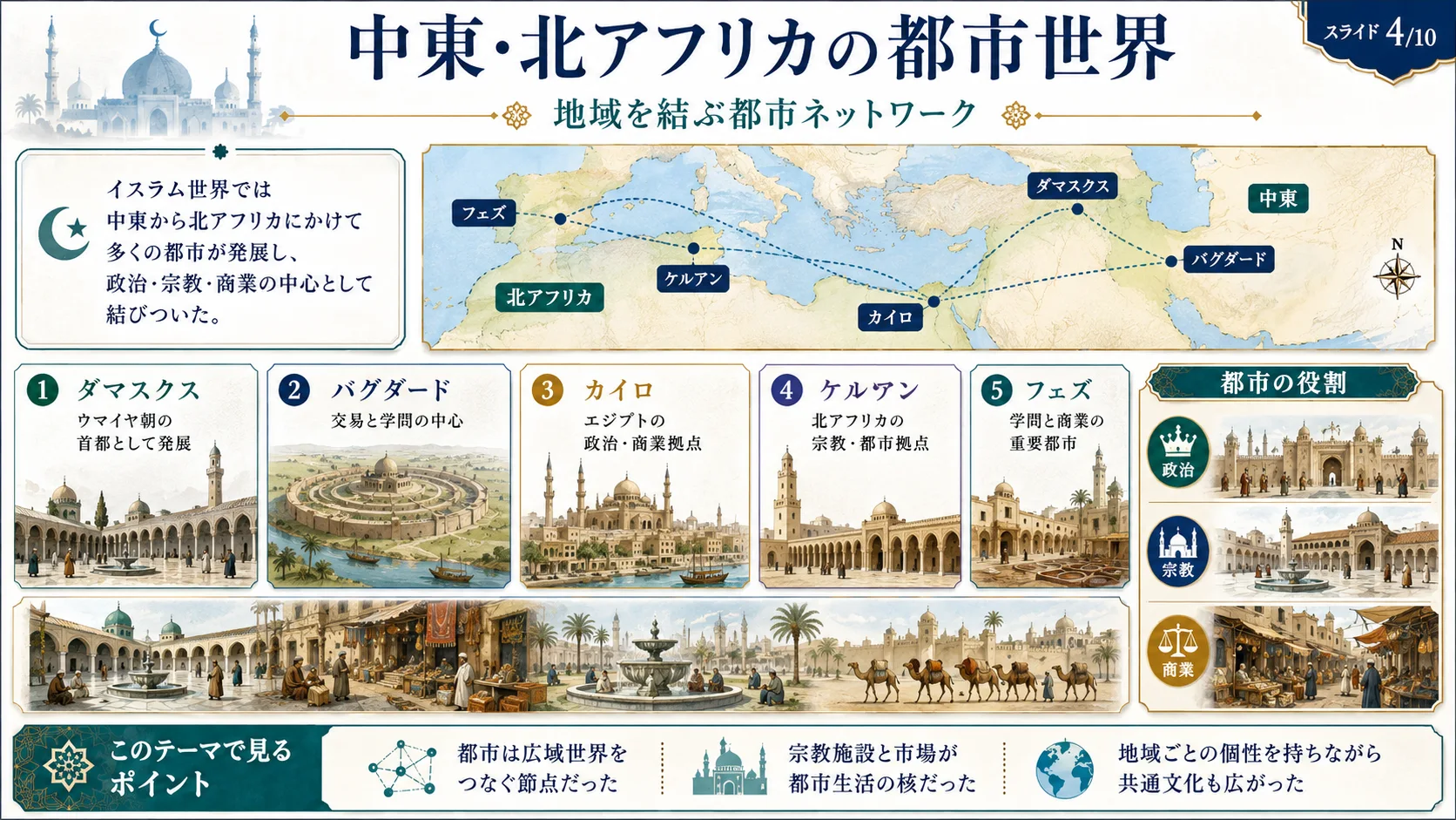 中東・北アフリカの都市世界