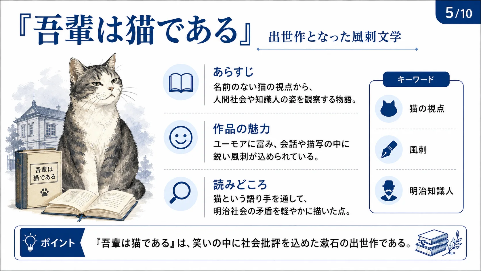 『吾輩は猫である』