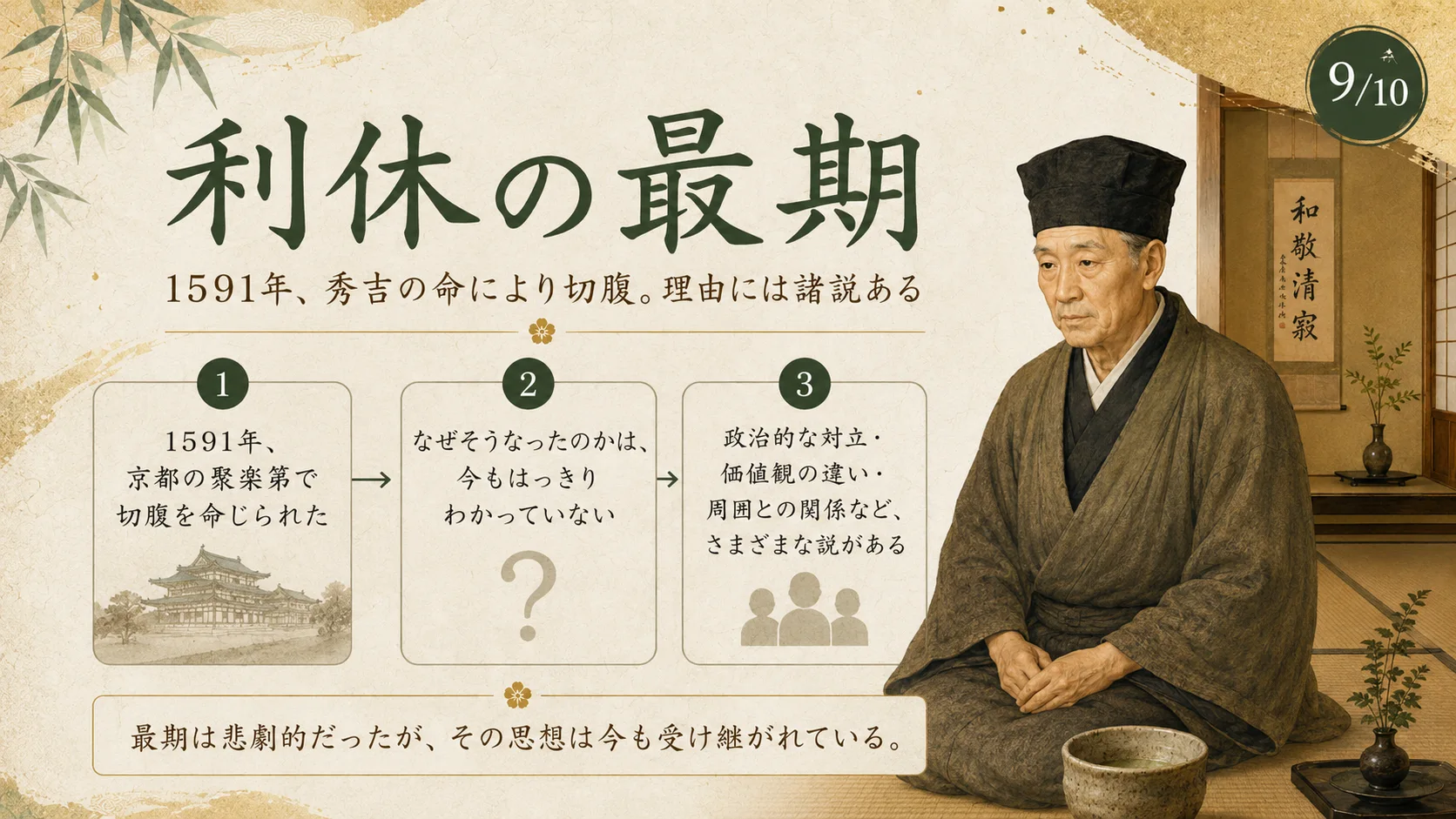 利休の最期