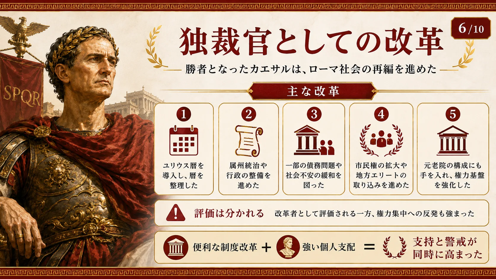 独裁官としての改革