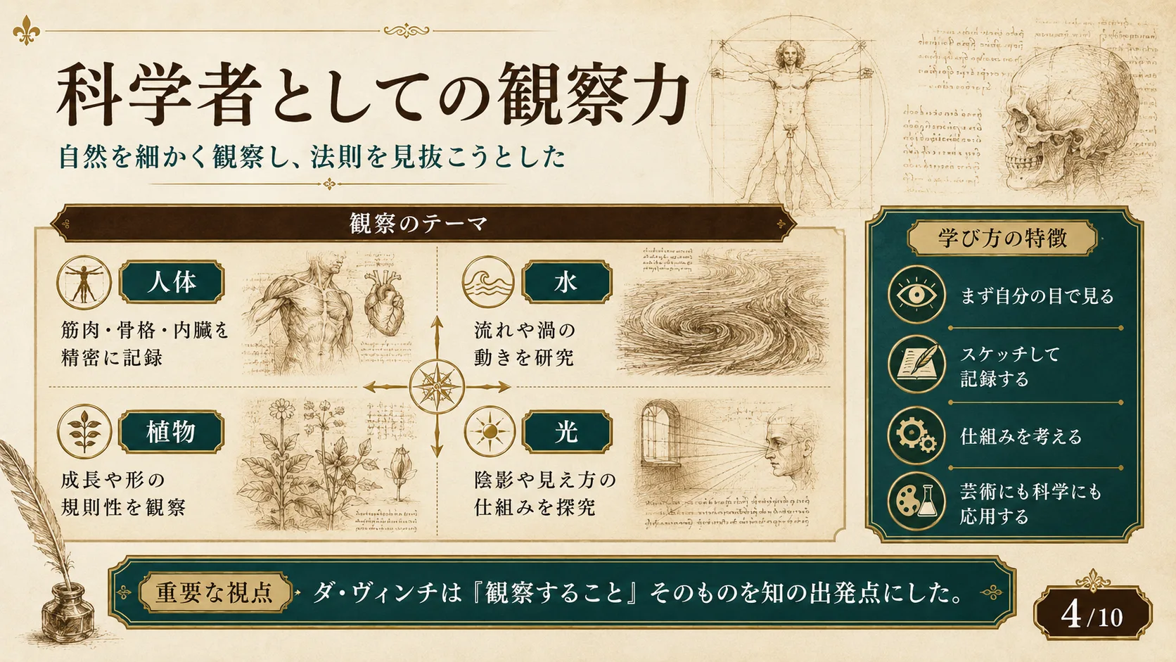 科学者としての観察力
