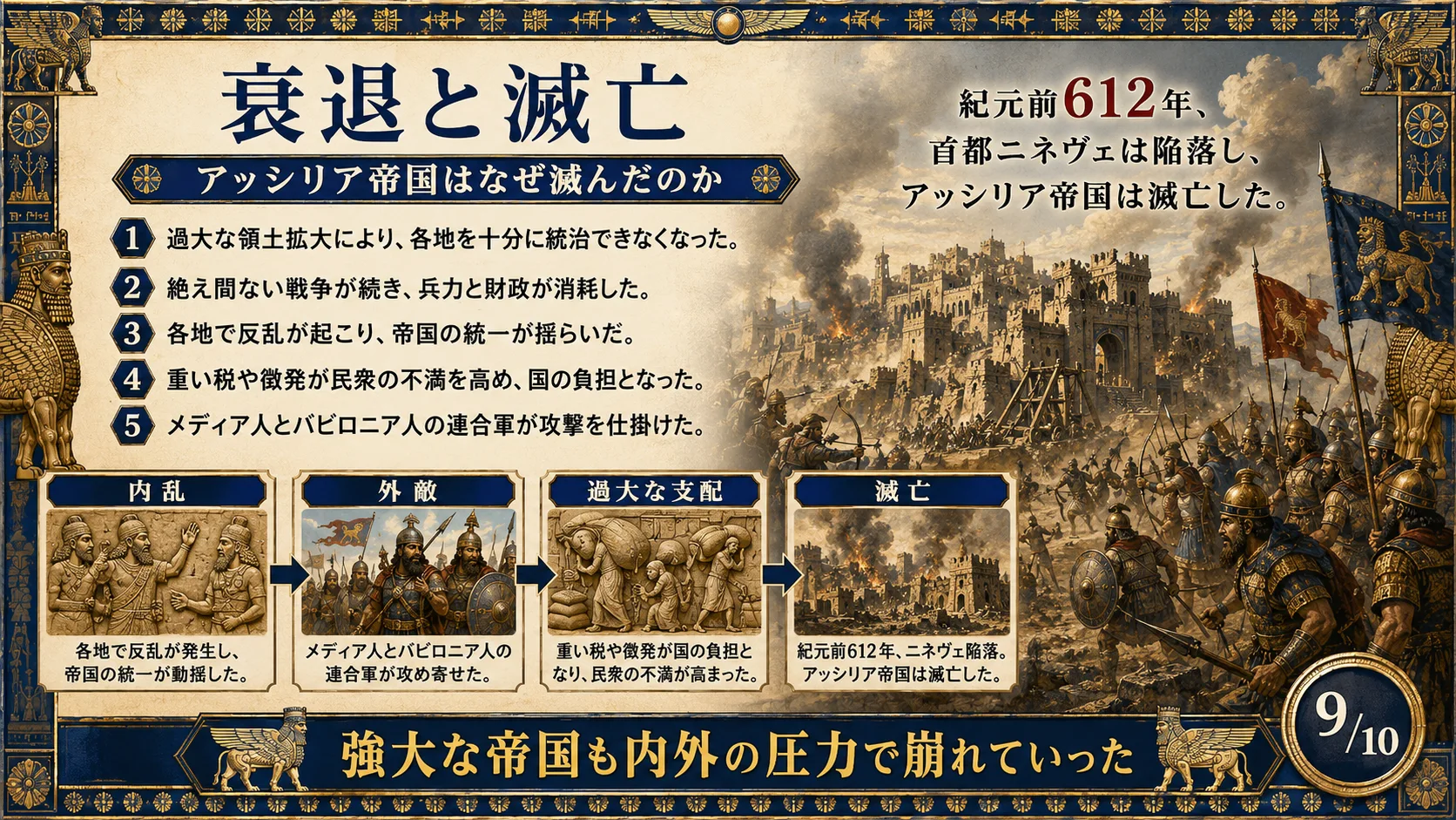 衰退と滅亡