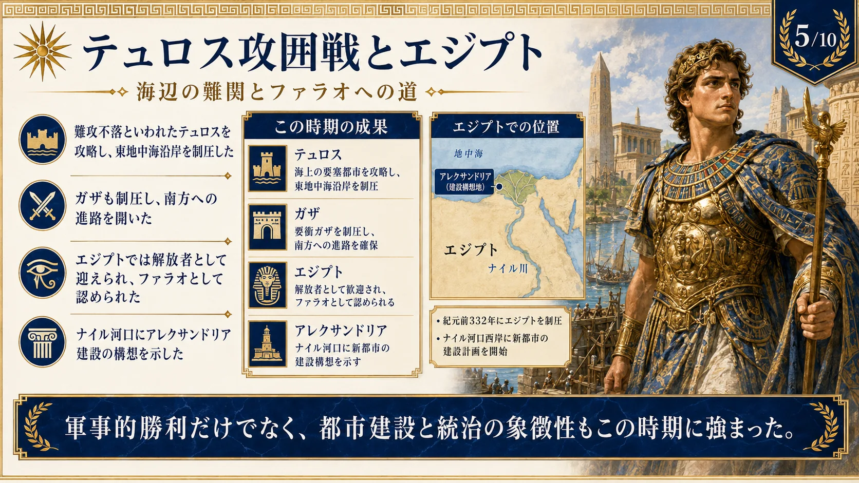 テュロス攻囲戦とエジプト