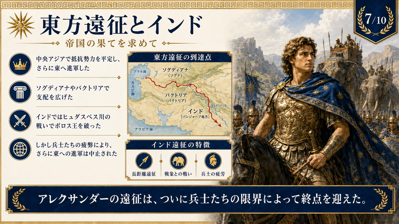 東方遠征とインド