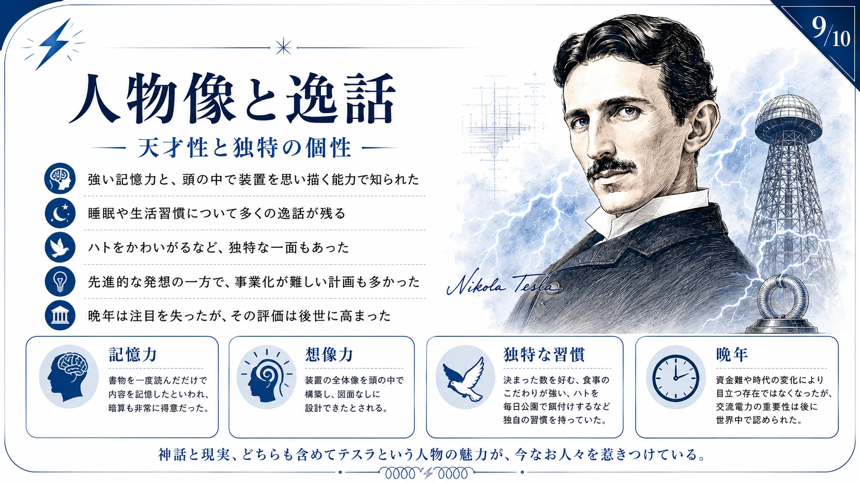 人物像と逸話