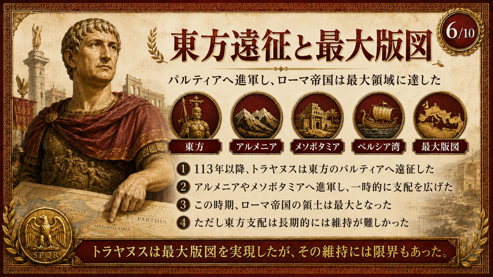 東方遠征と最大版図