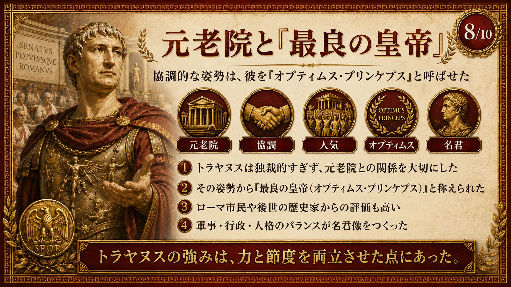 元老院と「最良の皇帝」