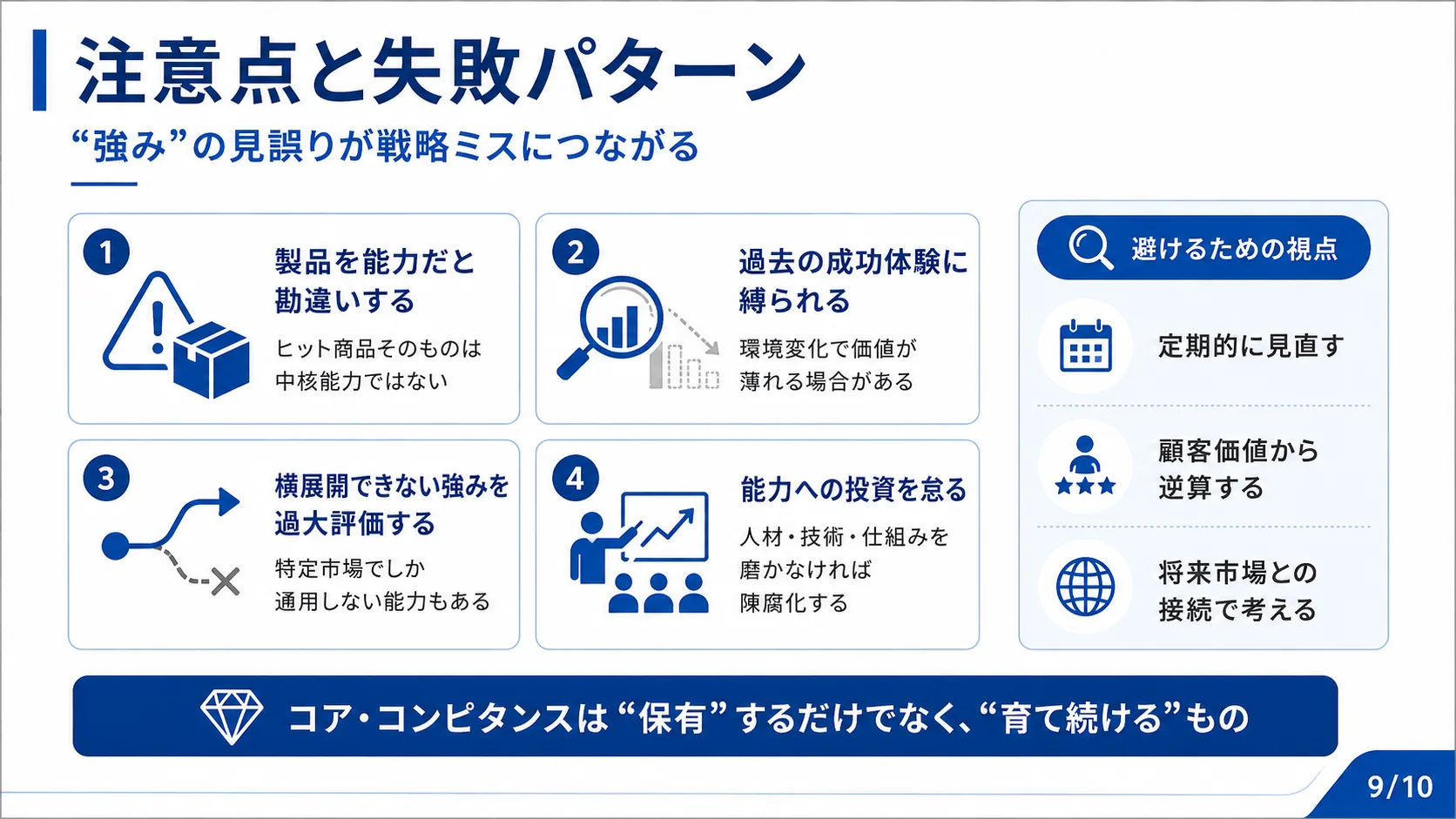 注意点と失敗パターン