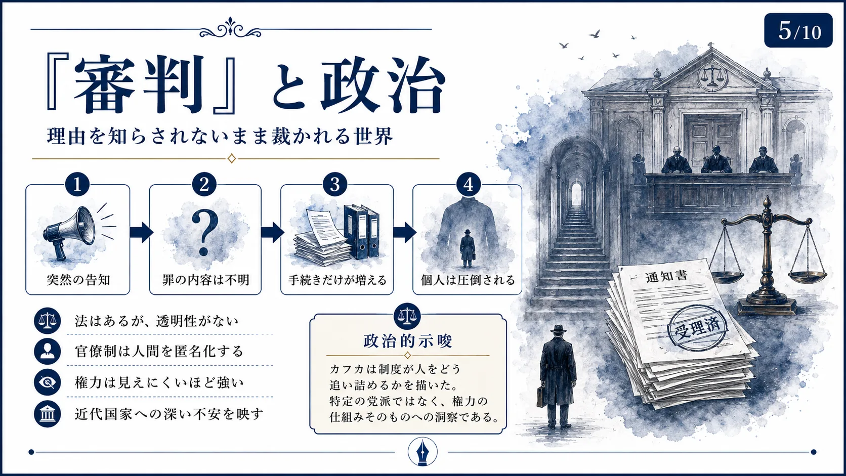 『審判』と政治