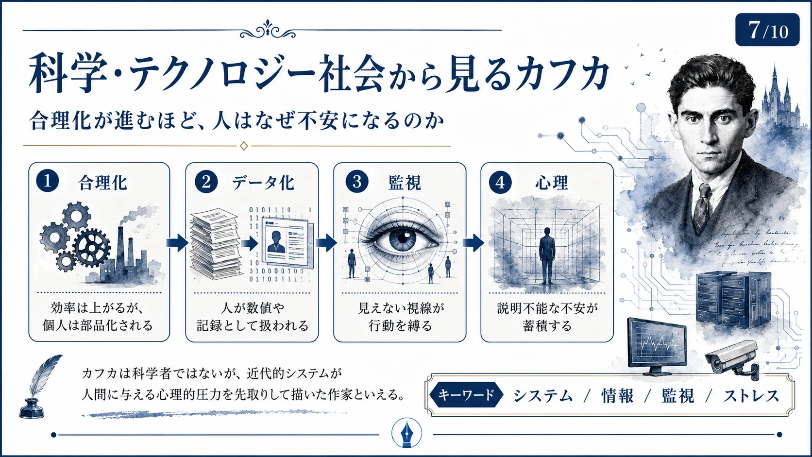 科学・テクノロジー社会から見るカフカ