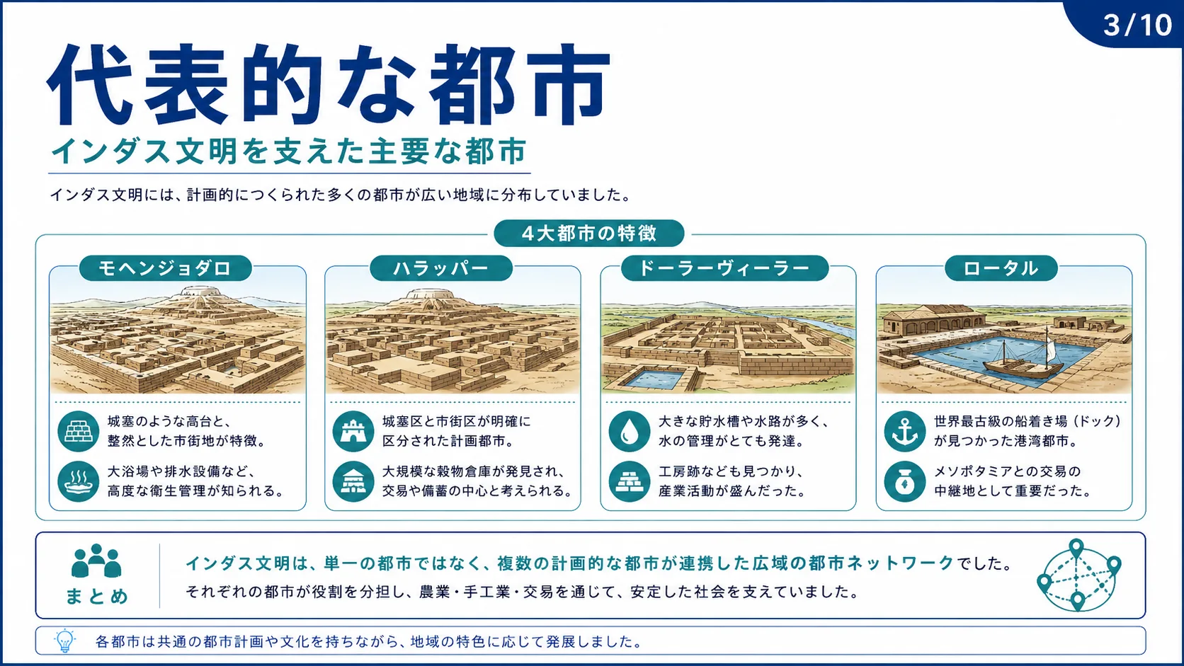 代表的な都市