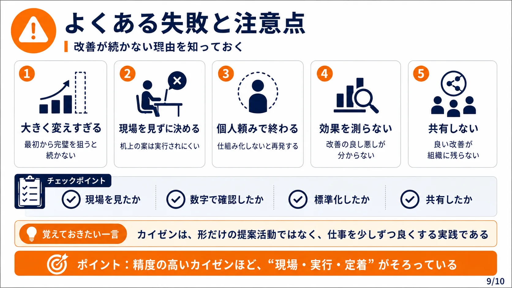よくある失敗と注意点