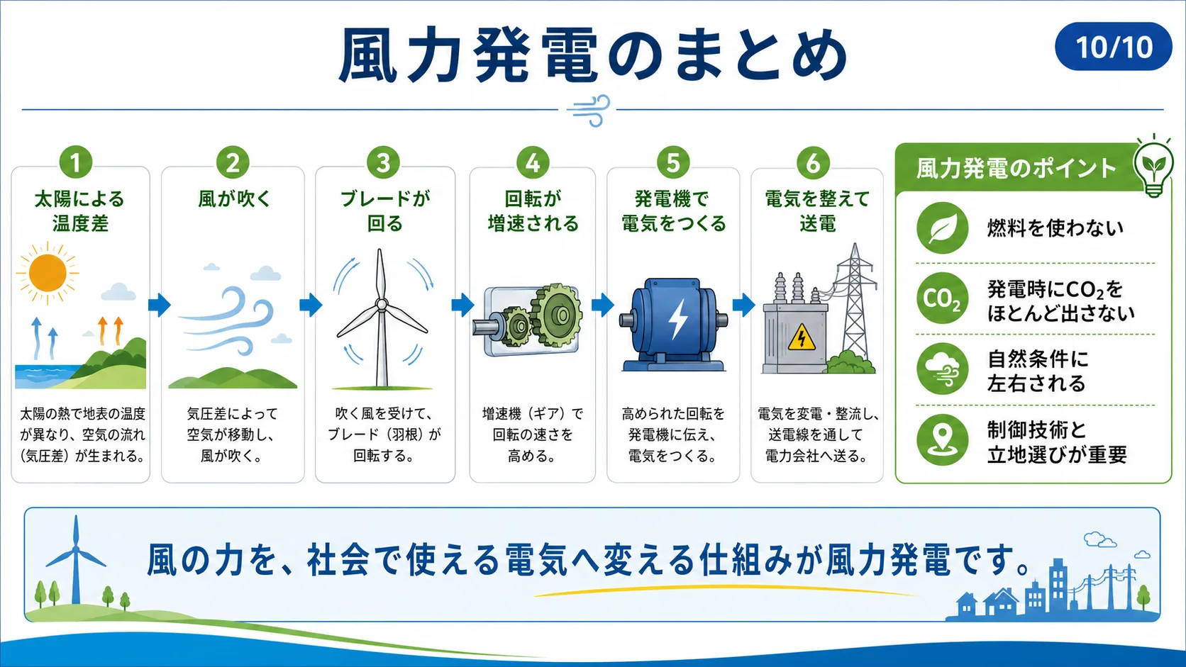 風力発電のまとめ