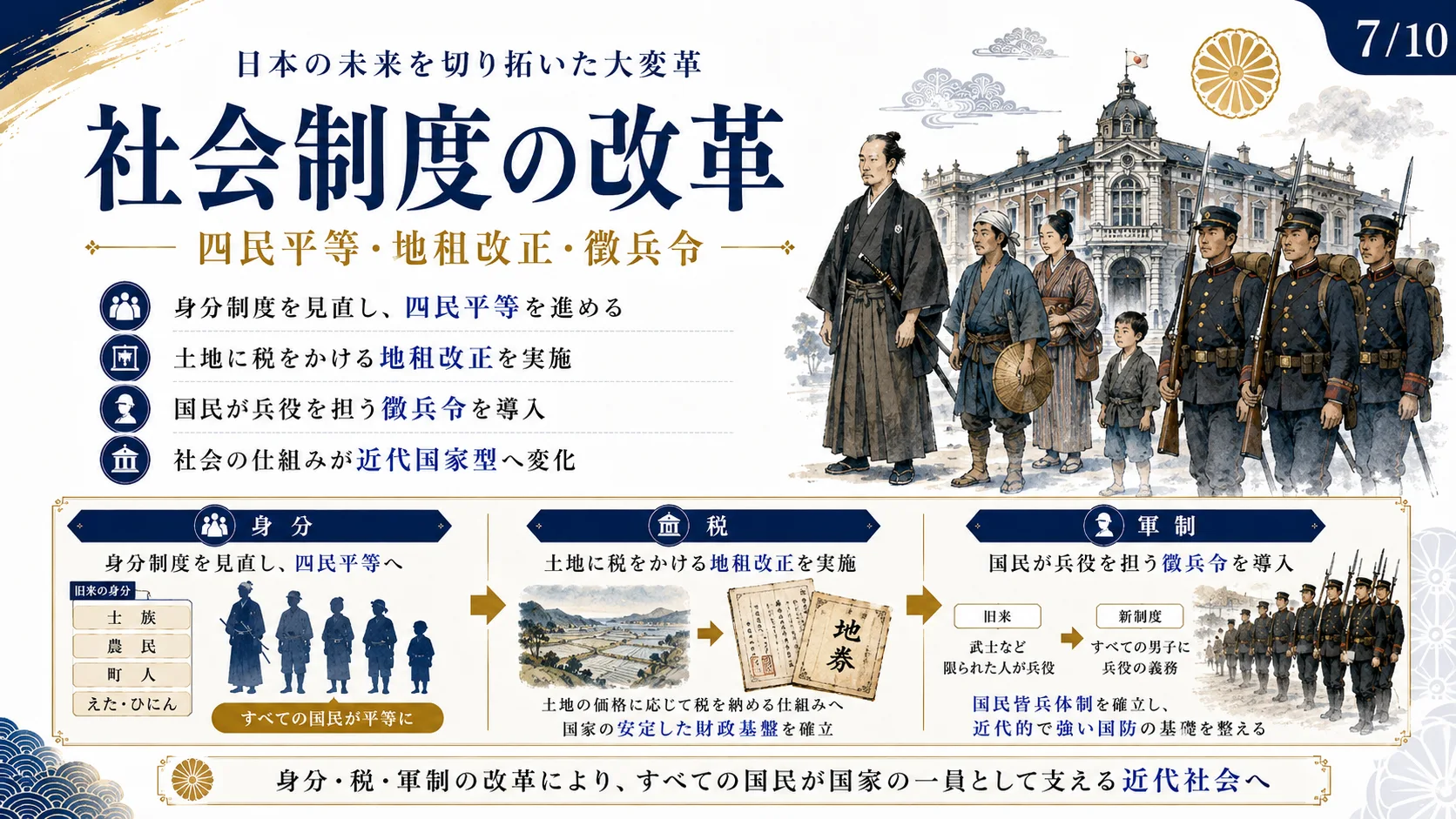 社会制度の改革