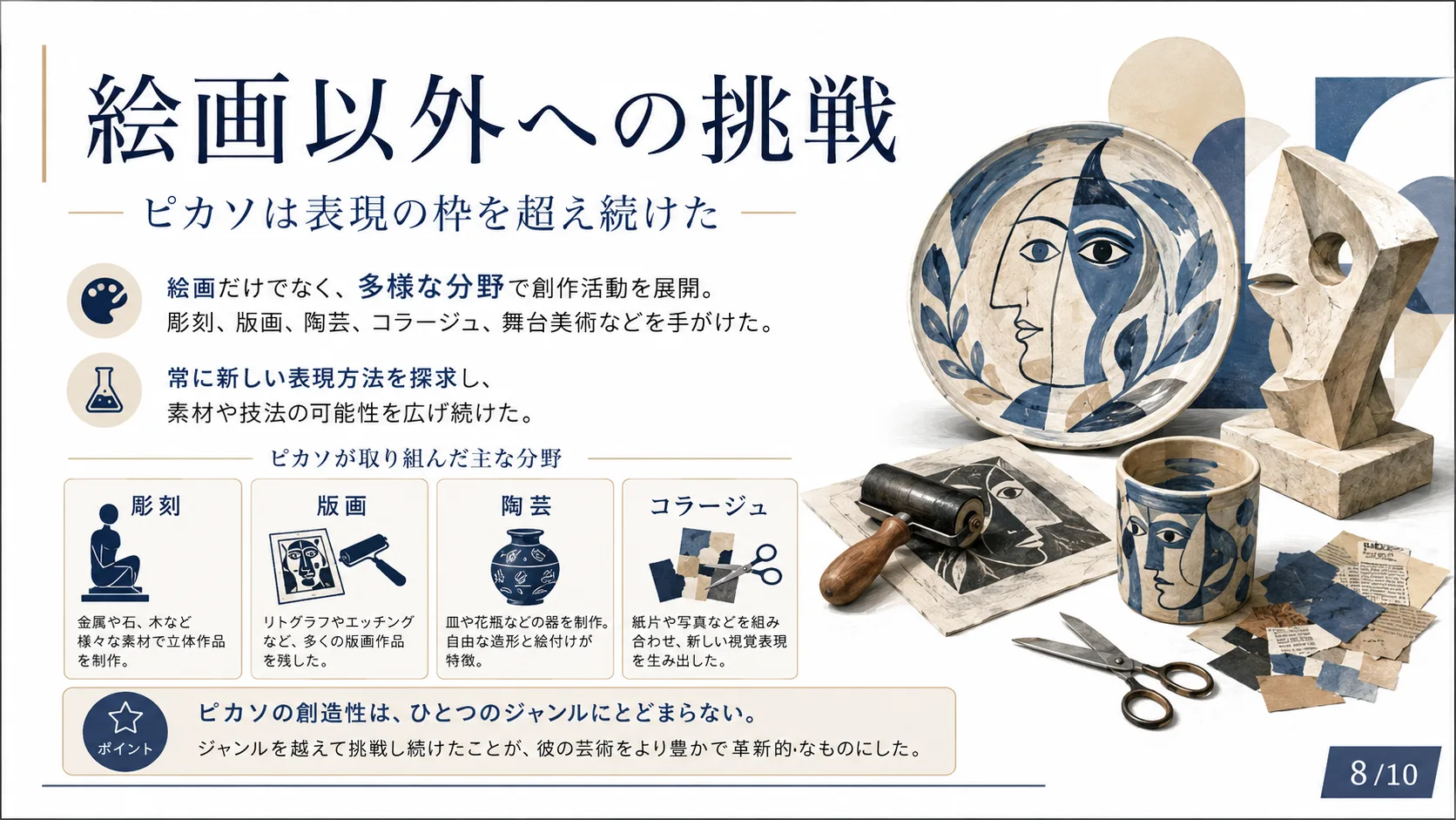 絵画以外への挑戦