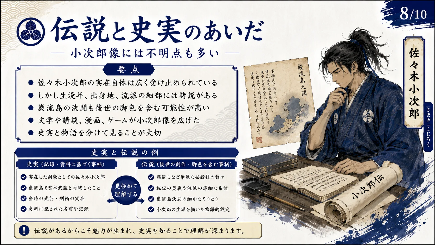 伝説と史実のあいだ