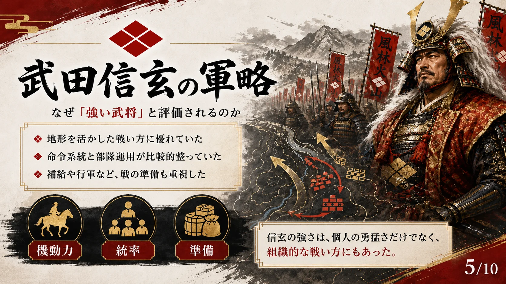 武田信玄の軍略