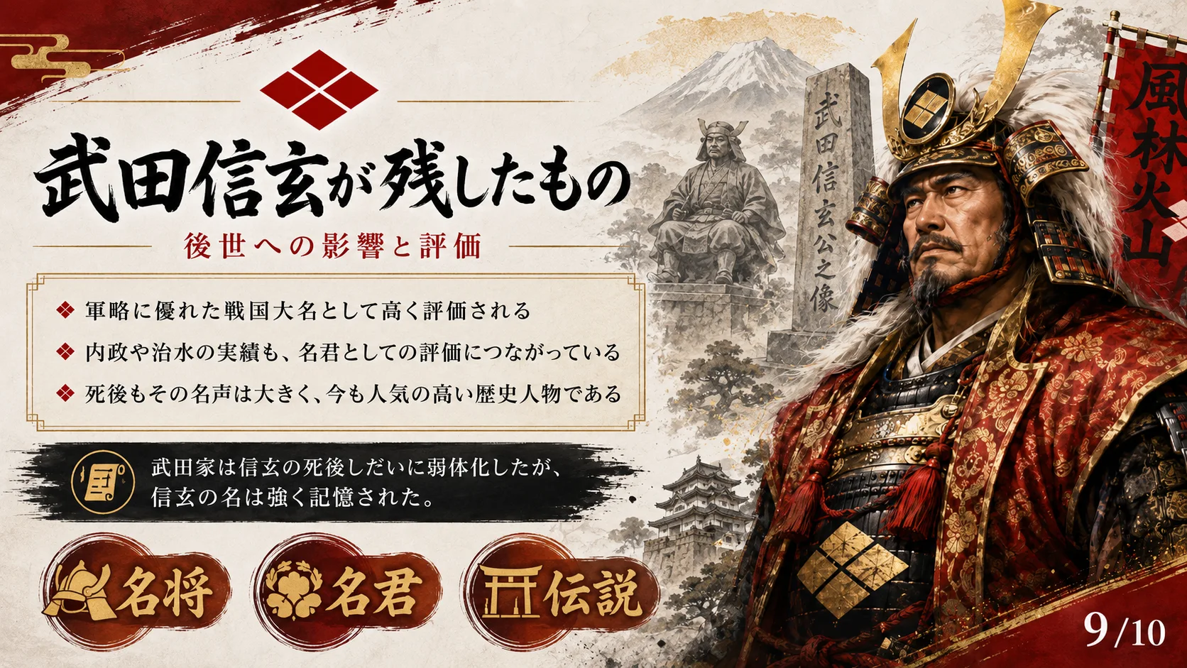 武田信玄が残したもの