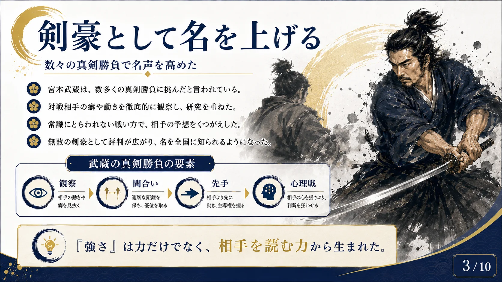 剣豪として名を上げる