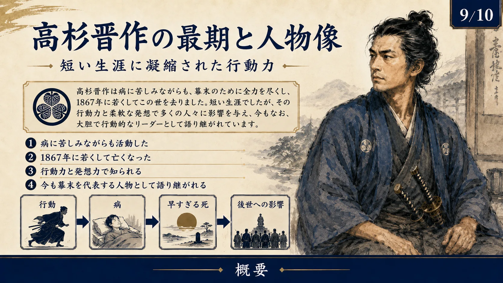 高杉晋作の最期と人物像