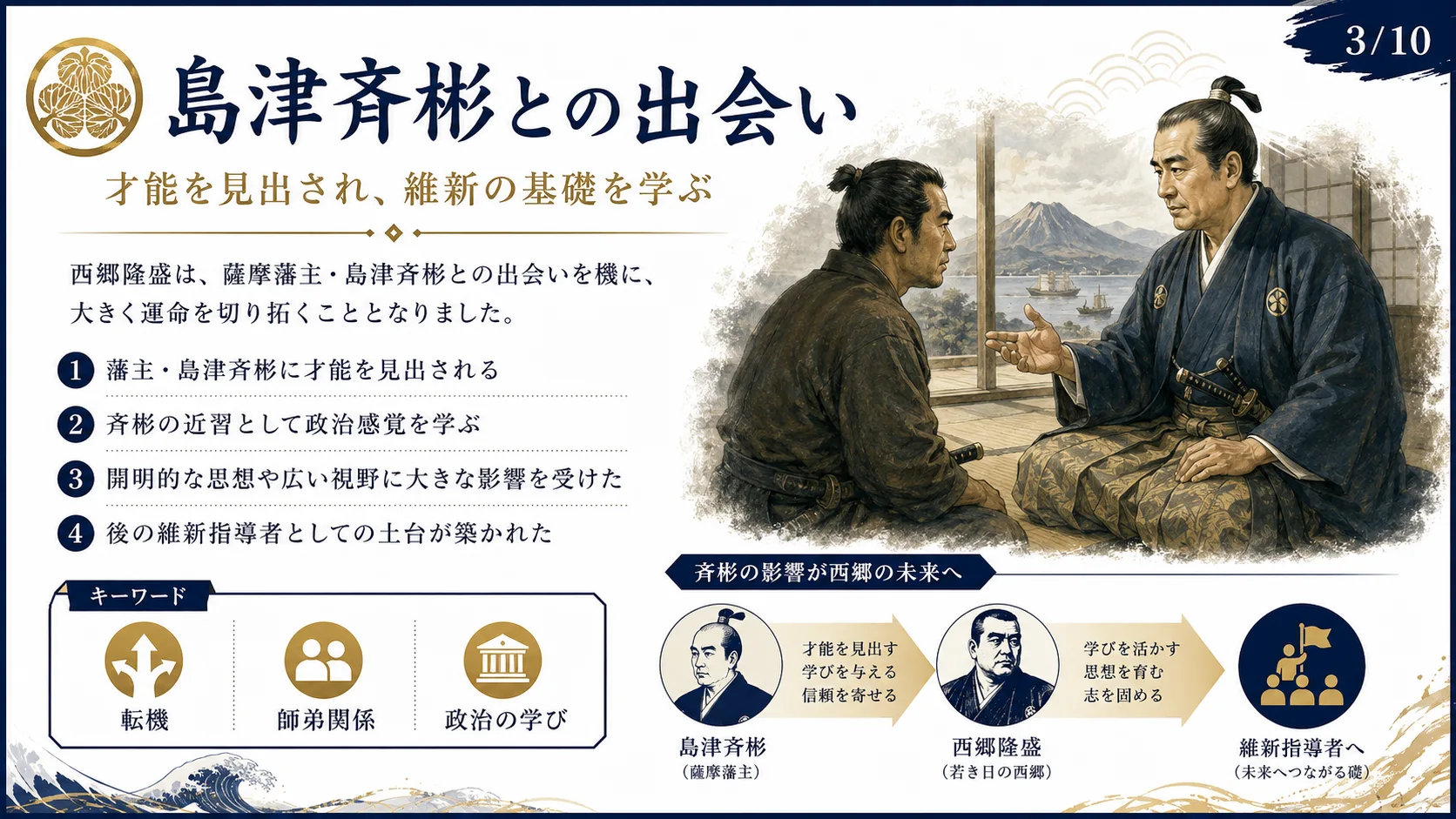 島津斉彬との出会い