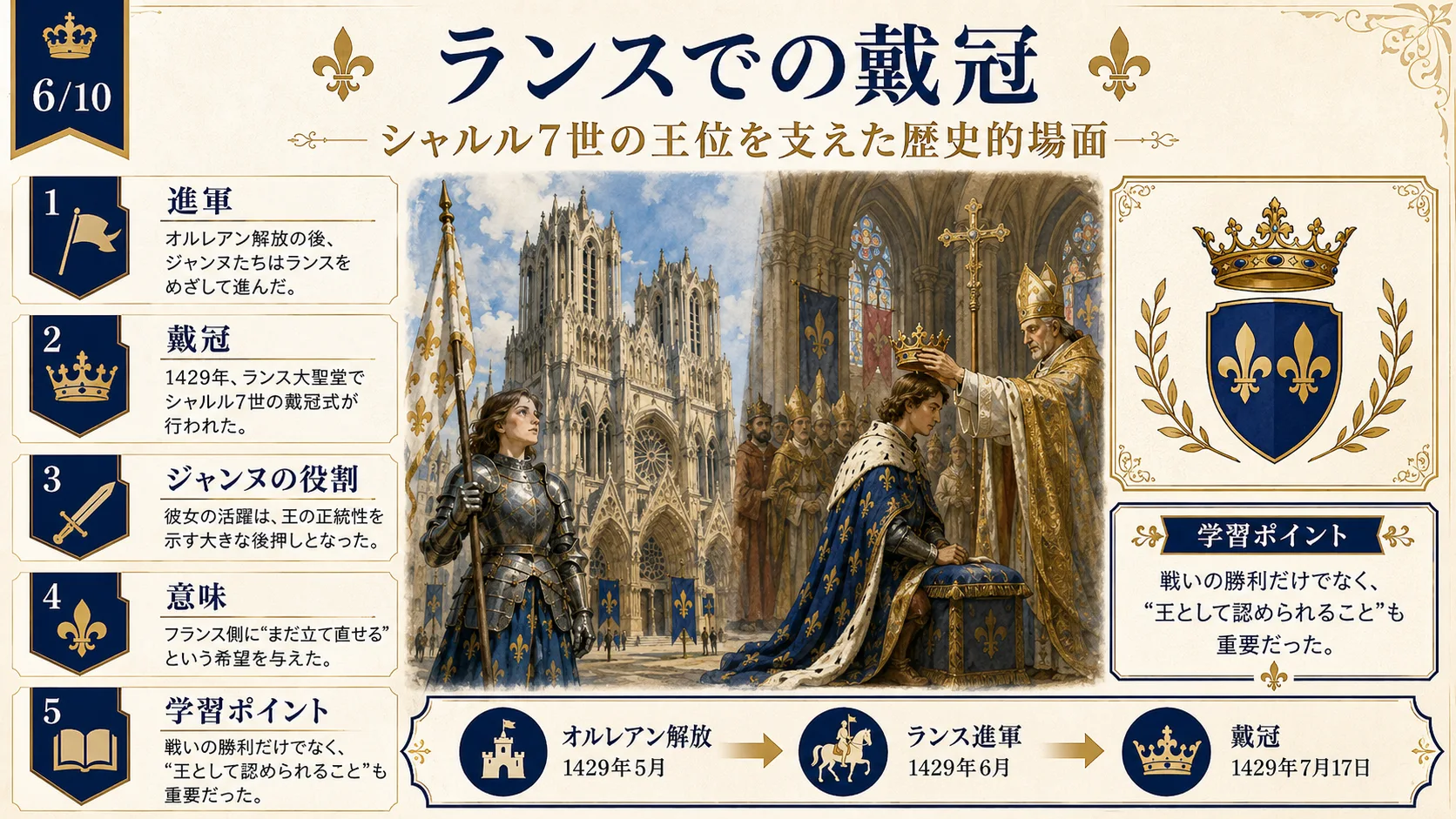 ランスでの戴冠