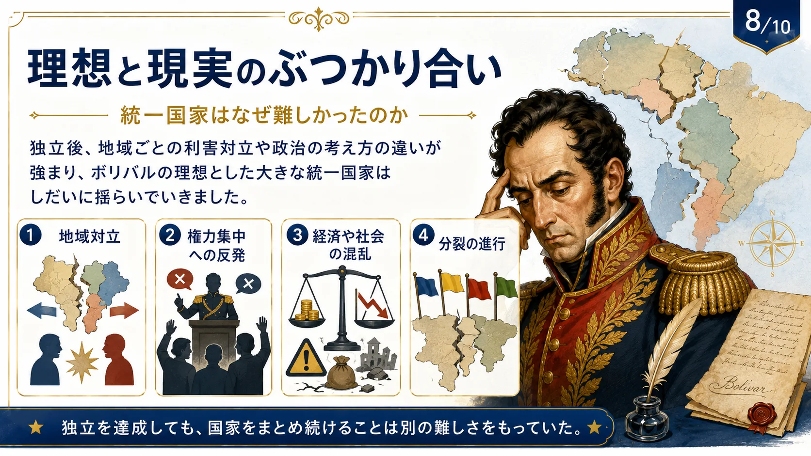 理想と現実のぶつかり合い