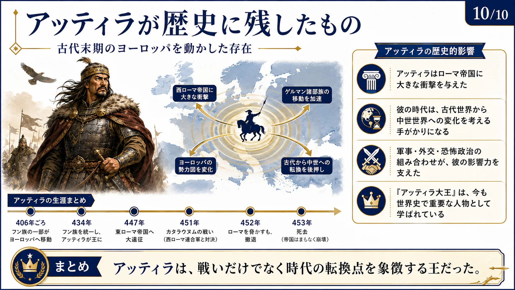 アッティラが歴史に残したもの
