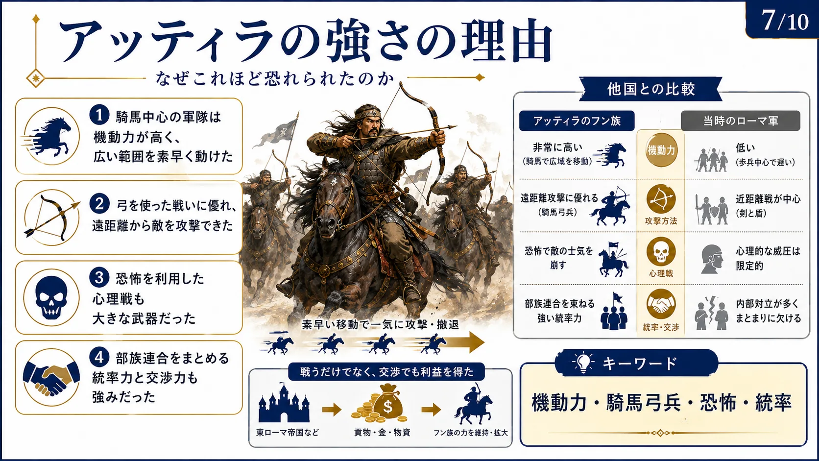 アッティラの強さの理由