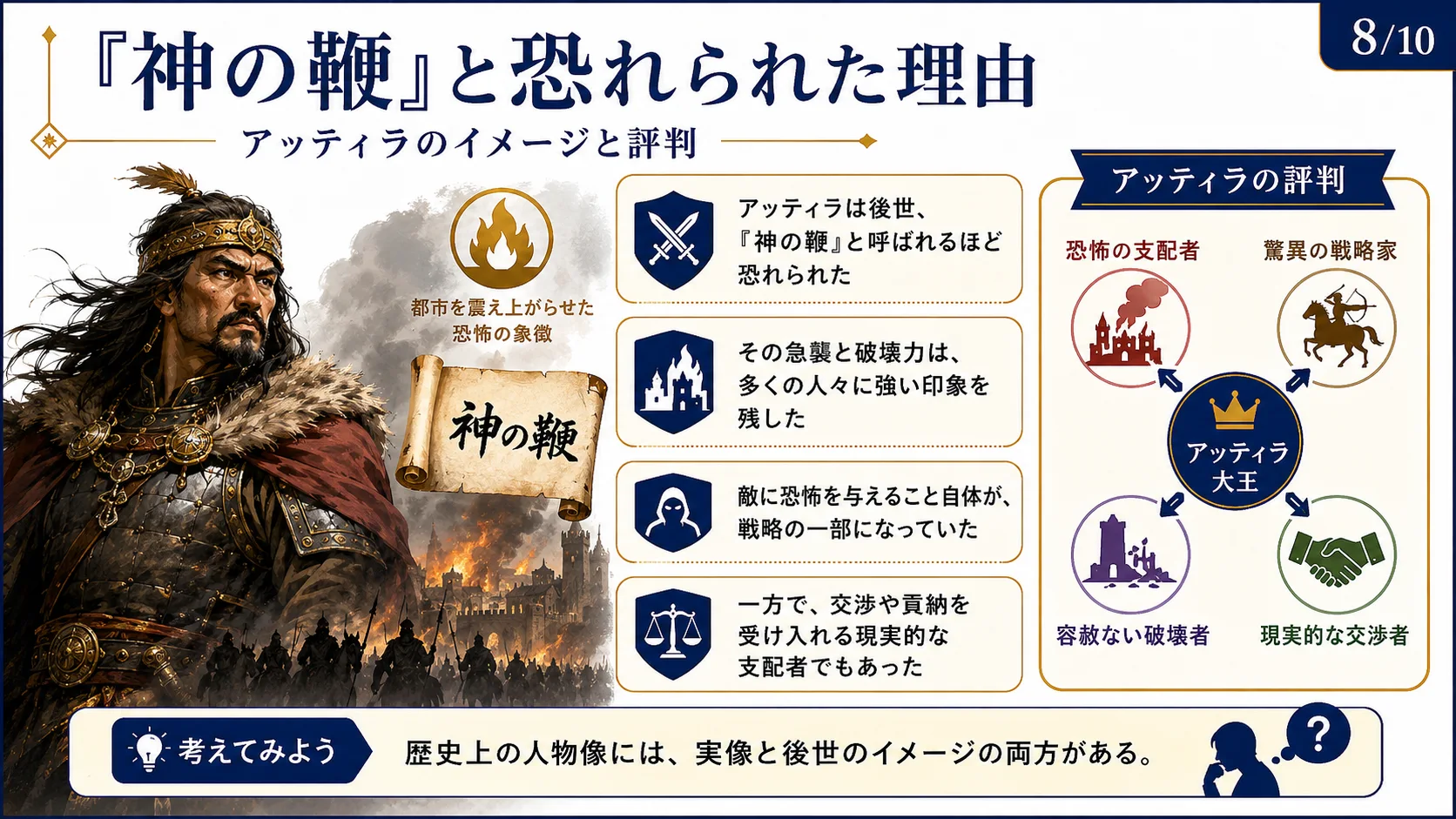 「神の鞭」と恐れられた理由