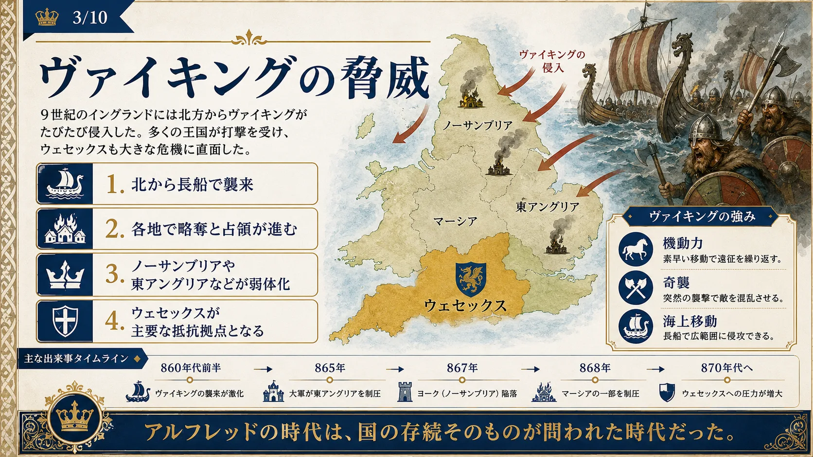 ヴァイキングの脅威